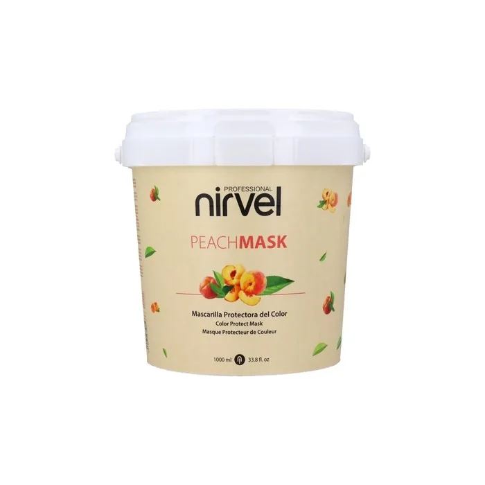 Nirvel Peach Mask 1000 Ml Nourishing Hair Treatment