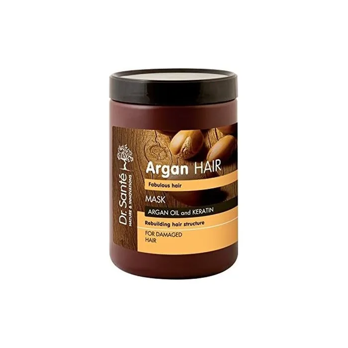 Fabulous Hair Mask Argan Oil and Keratin for Damaged Hair 1000ml Dr. Sante / 5124