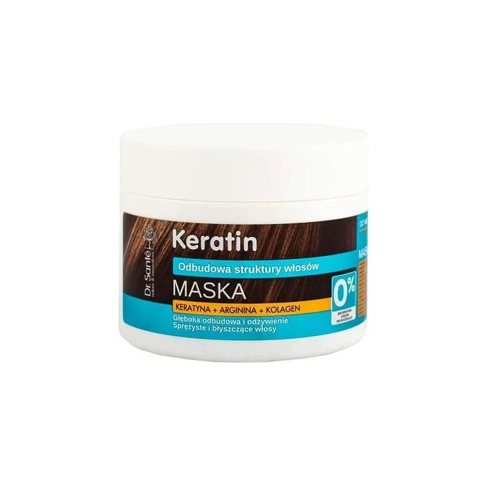 Keratin Hair Mask Collagen and Argan Deep Regeneration 300ml - 0% Parabens