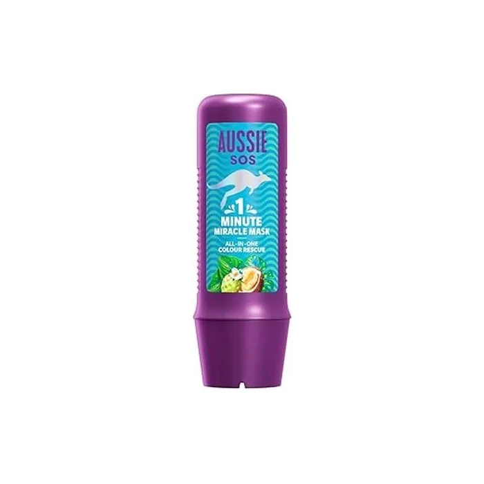 Aussie Sos 1 Minute Miracle All In One Colour Rescue Mask 250 Ml