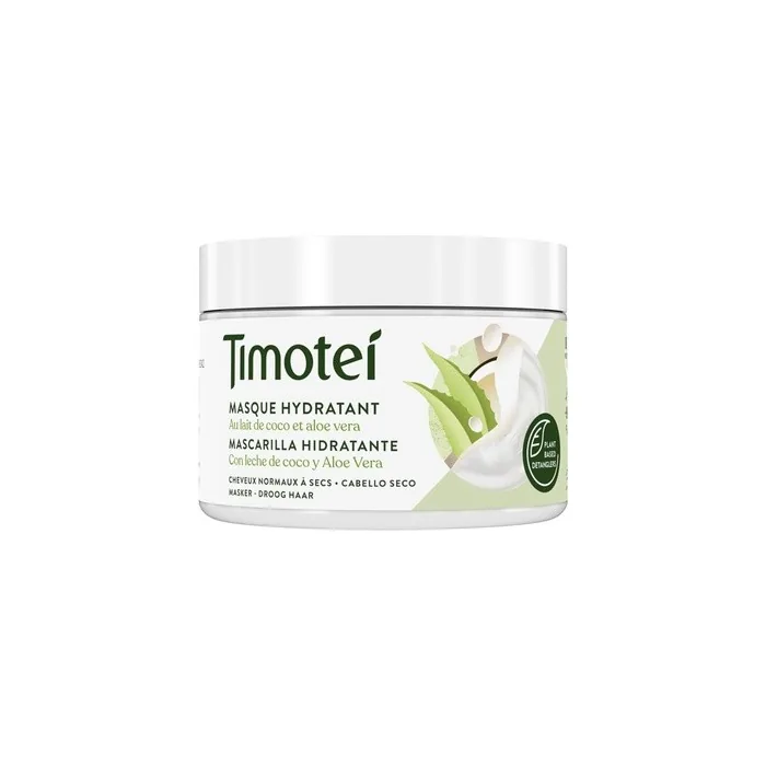 Timotei Hydrating Hair Mask With Coconut Milk And Aloe Vera 300 Ml