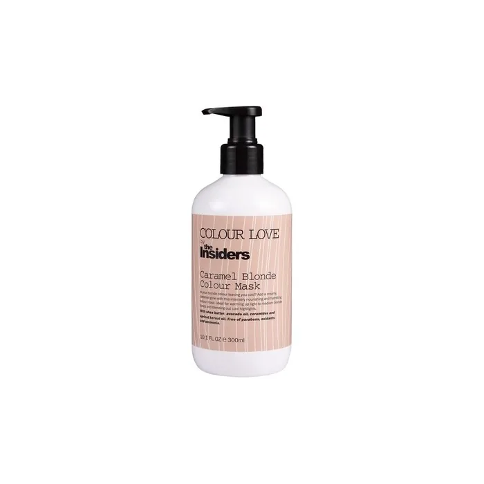 The Insiders Caramel Blonde Colour Mask 300ml