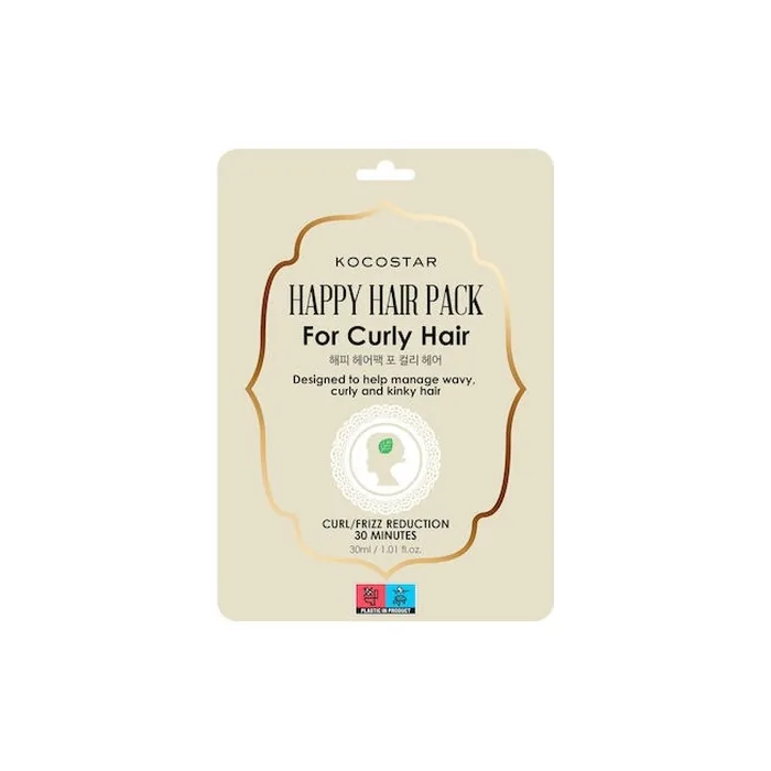 Vican Kocostar Happy Hair Pack For Curly Hair - 30ml