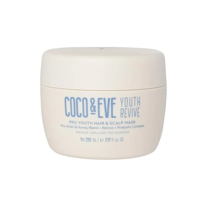 Coco & Eve Pro Youth Hair & Scalp Mask with Honey, Retinol, and Probiotics 212ml