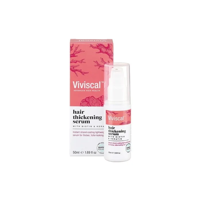 Viviscal Hair Thickening Serum for Naturally Thicker and Fuller Looking Hair 50ml