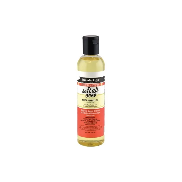 Aunt Jackie's Flaxseed Soft All Over Multi-Purpose Oil 237ml