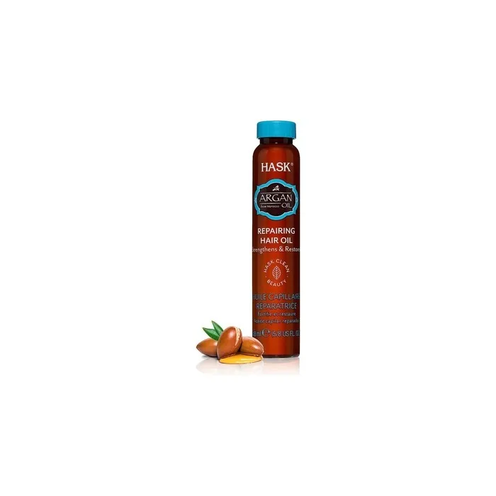 HASK Argan Shine Oil Hair Oil Ampoules for All Hair Types 18ml