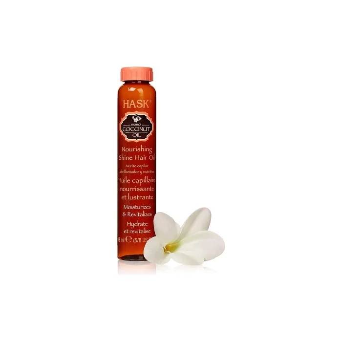 HASK Monoi Coconut Hair Oil Ampoules for All Hair Types 18ml