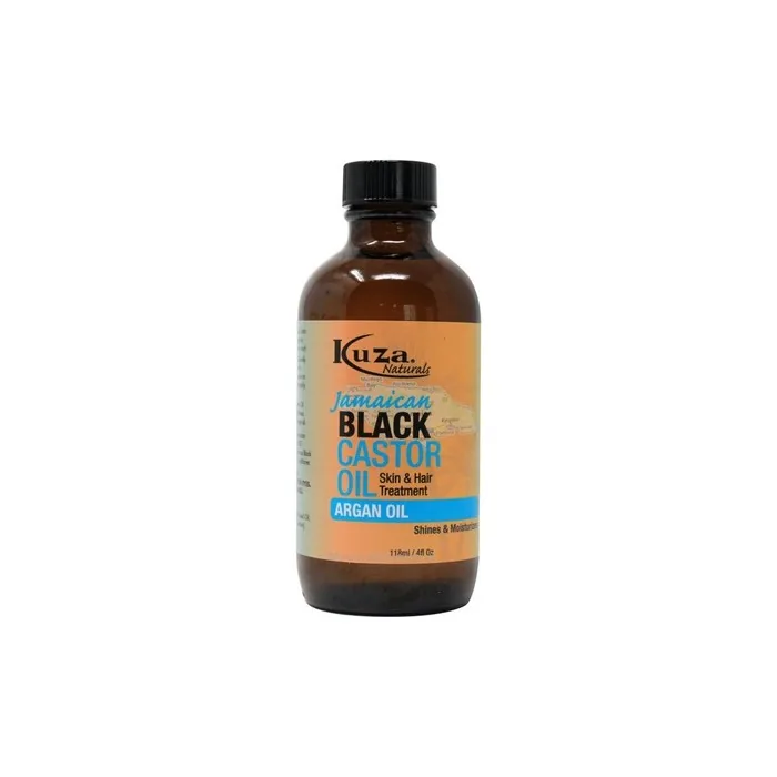 Kuza Jamaican Black Castor Oil Skin & Hair Treatment With Argan Oil 4oz