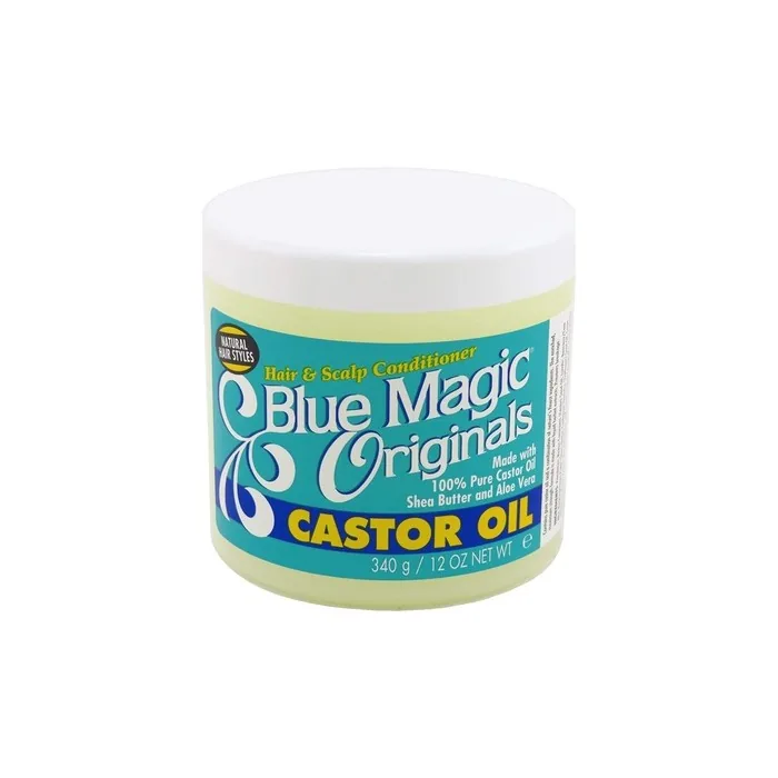 Blue Magic Originals Castor Oil 12 Ounce Jar 354ml