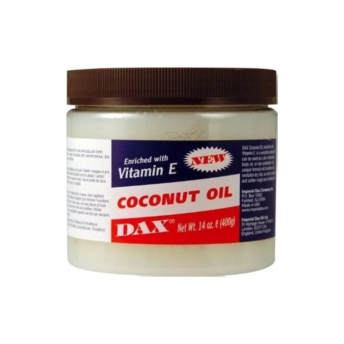 Dax Coconut Oil Enriched with Vitamin E 14oz 397g