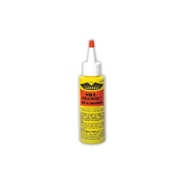 Wild Growth Light Oil Moisturizer 4 Fl Oz