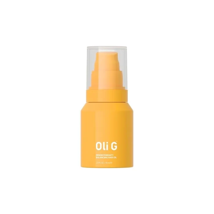 Oli G Renew Porosity Balancing Oil 2oz 59ml Lightweight Hair Oil for Frizz