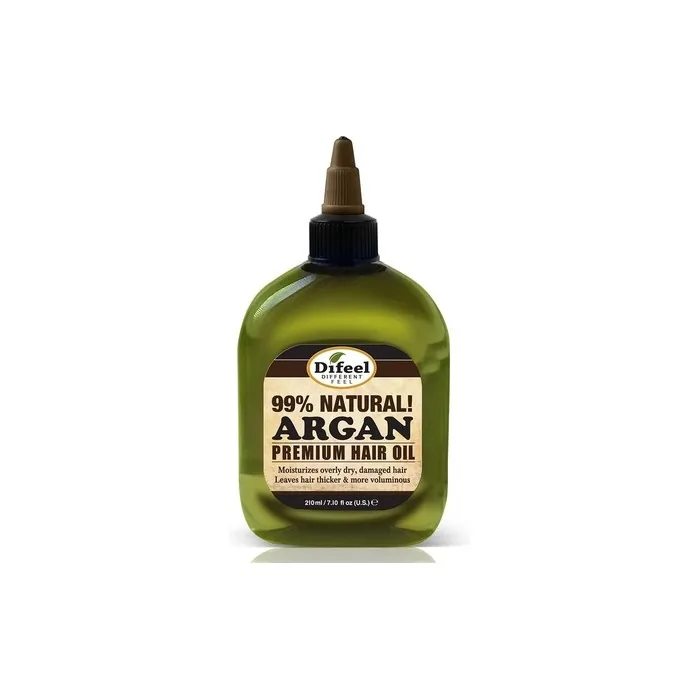 Difeel Premium Natural Hair Oil Argan Oil Moisturizes and Smooths Hair 235ml