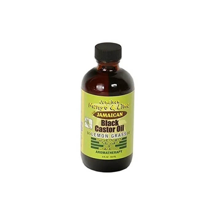 Jamaican Mango & Lime Castor Oil with Lemon 118ml - Pack of 4