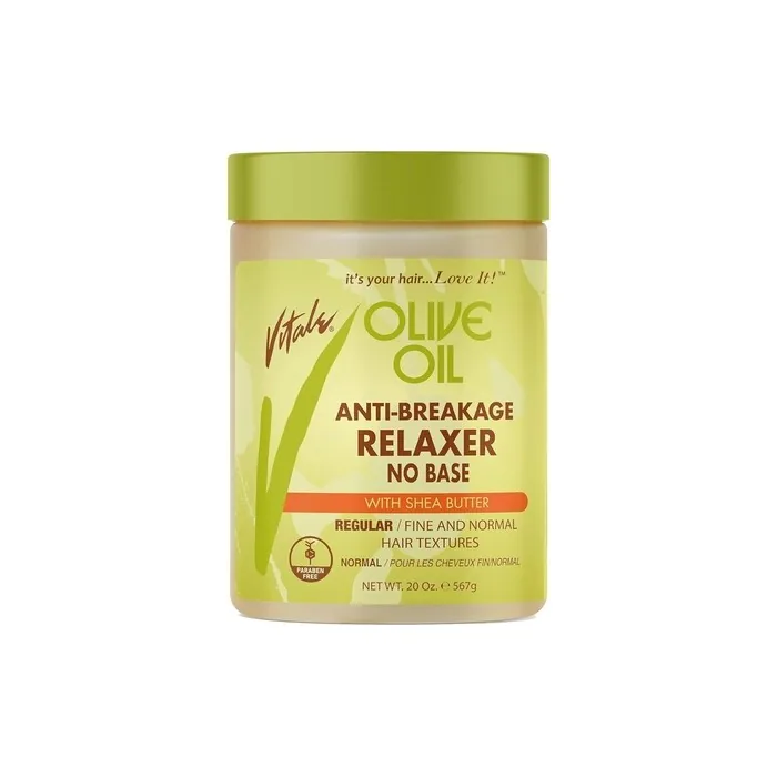 Vitale Antibreakage Relaxer Oil 568g For All Hair Types With Olive Oil Suitable For Female