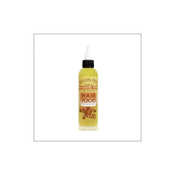 Salon Pro Hair Food Jamaican Black Castor Oil with Jojoba Oil 4oz