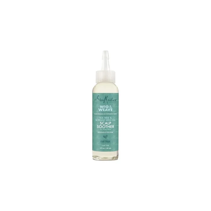 SheaMoisture Scalp Soother Oil Serum for Wig and Weave with Tea Tree and Borage Seed