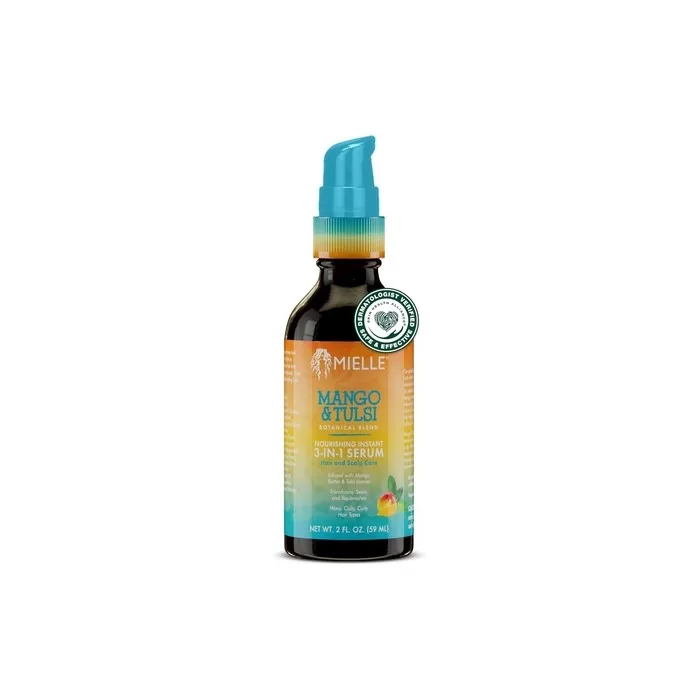 Mielle Nourishing Instant 3-In-1 Serum Mango & Tulsi 2 Fl Oz 59 Ml