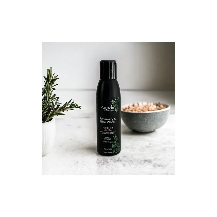 Agadir Rosemary & Rice Water Hair Serum 4 Oz