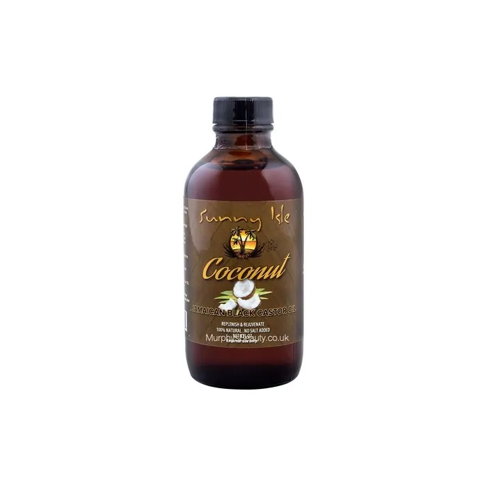 Sunny Isle Coconut Jamaican Black Castor Oil 4oz