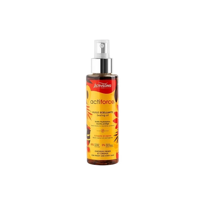 Activilong Actiforce Carapate et Sapote Sealing Oil for Curly and Kinky Hair 125ml