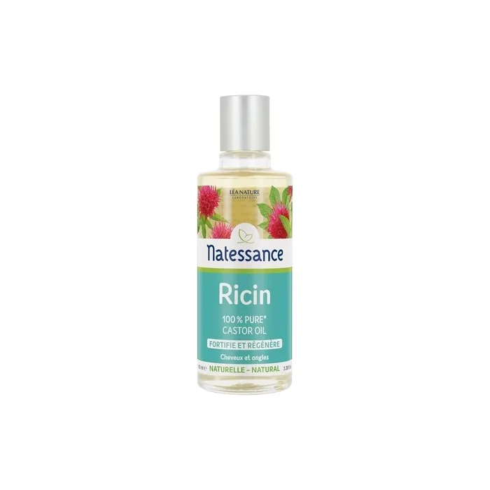 Natessance Natural Castor Oil Hair Oil for Women - Fortifies and Regenerates