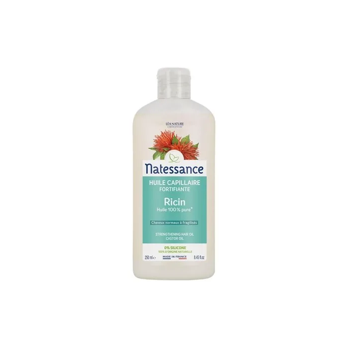 Natessance Hair and Nails Natural Castor Oil 250ml