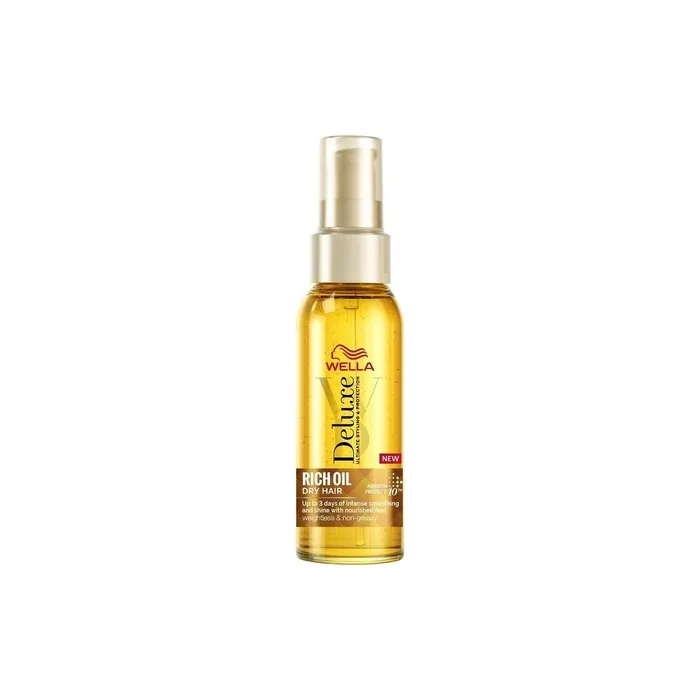 Wella Deluxe Rich Oil 100ml - Nourishing Hair Oil