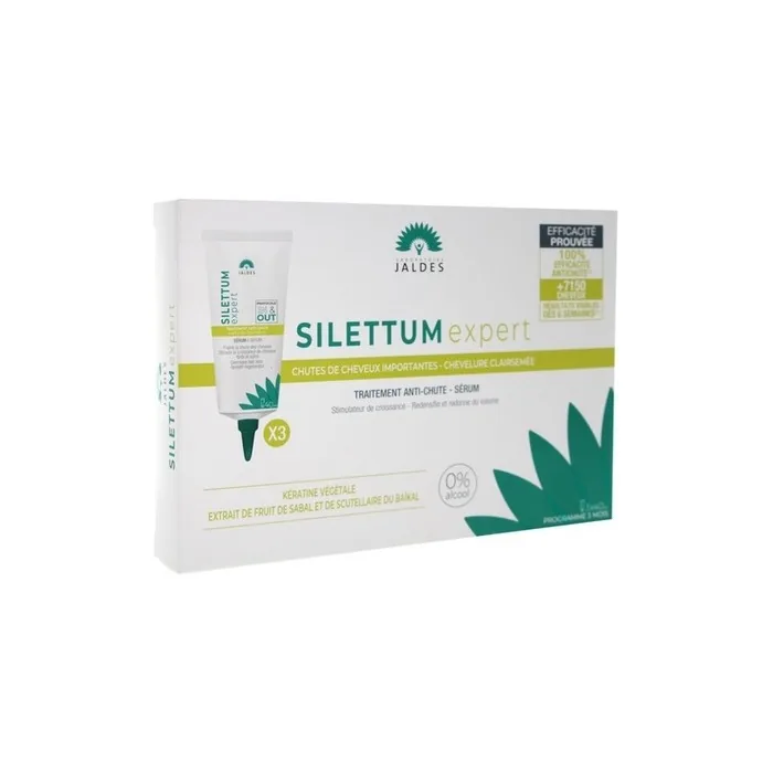 Jaldes Silettum Expert Serum for Severe Hair Loss - Thin Hair 3 x 40ml