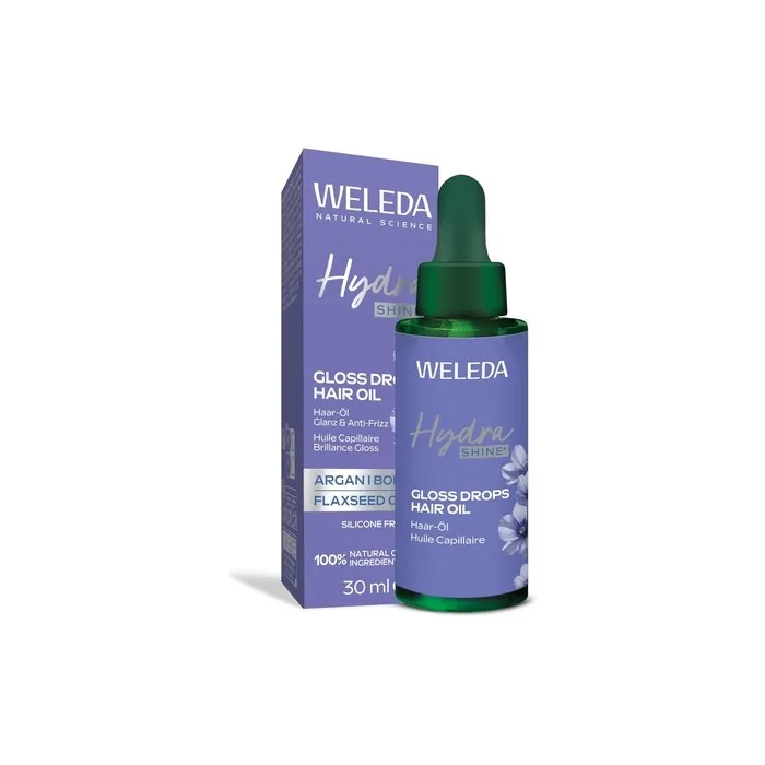 Weleda Hydra Shine Hair Oil with Argan Oil for Hydration and Ultimate Shine