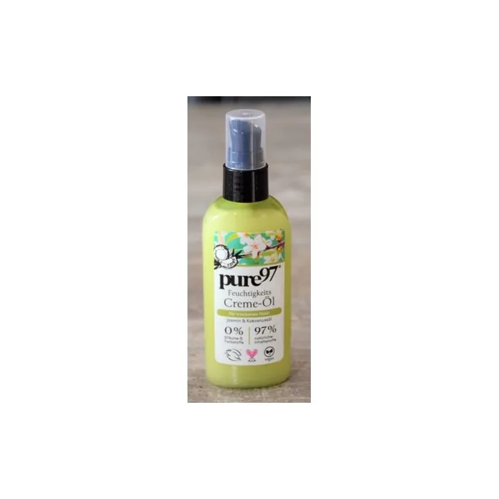 pure97 Moisturizing Cream-Oil for Dry Hair with Jasmine & Coconut Oil 100ml - NEW