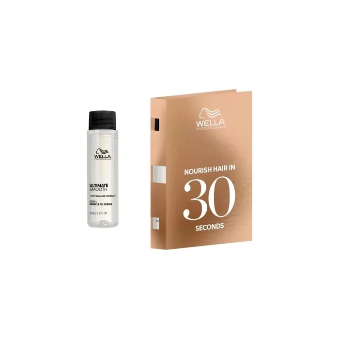 Wella Professionals Ultimate Smooth Oil 3 Milliliters Mini New