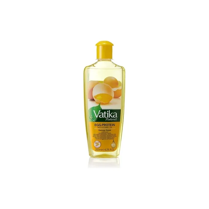 Vatika Naturals Egg Protein Deep Conditioning Hair Oil 200g - Goodness of Natural Egg for Conditioning, Repairing, and Strengthening