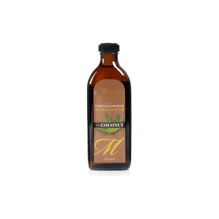 Mamado Aromatherapy Natural Original Jamaican Black Castor Oil With Coconut 150ml