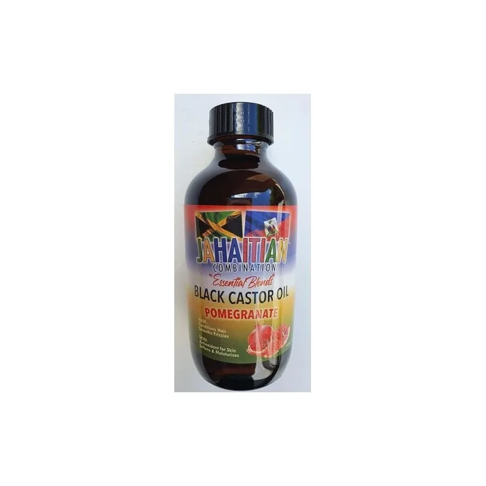 Jahaitian Combination Black Castor Oil For Hair And Skin 4oz 118ml