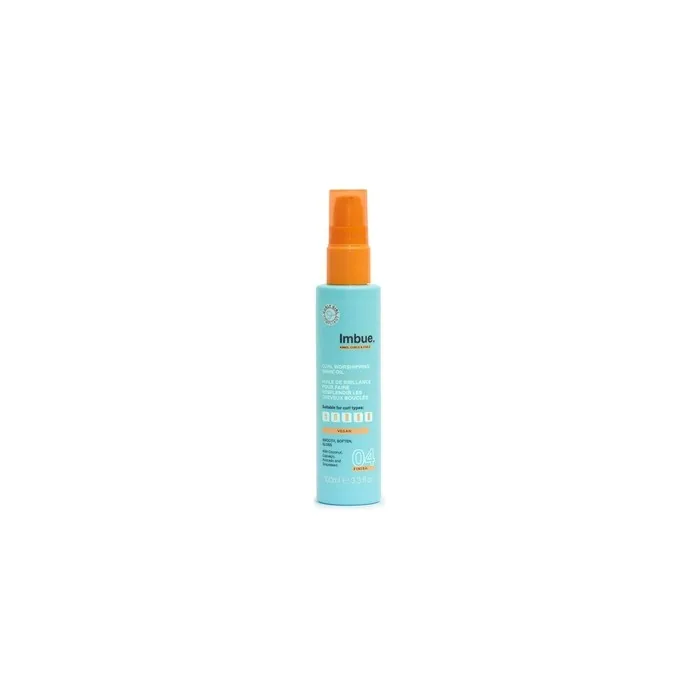 Imbue Curl Worshipping Shine Hair Oil for Curls 100g - Vegan and 'Curly Girl' Method Friendly