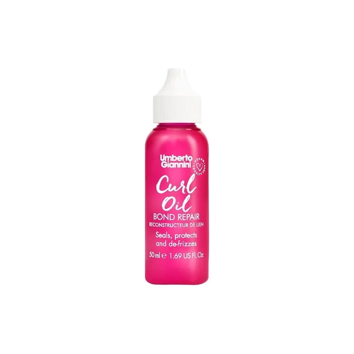 Umberto Giannini Curl Oil Bond Repair Defrizz and Repair Hair Oil for Waves Curls and Coils 50ml