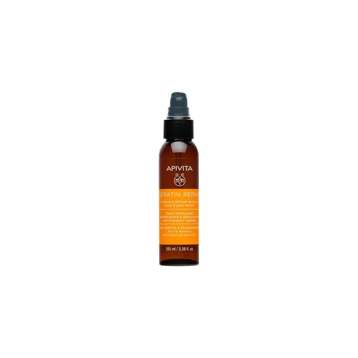 Apivita Keratin Repair Nourishing & Repairing Hair Oil 100ml