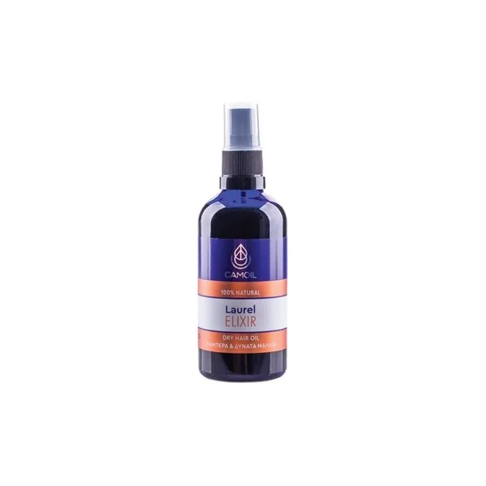 Zarbis Camoil Laurel Natural Elixir Dry Hair Oil 100ml For Shiny & Strong Hair