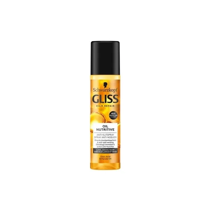 Gliss Kur Anti-Knot Spray Oil Nutritive - Nourishing Hair Oil Spray