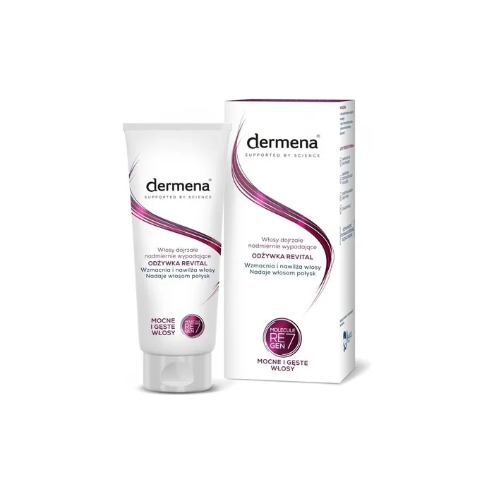 Dermena Science-Backed Vitality Hair Serum For Mature And Thinning Hair - 200ml