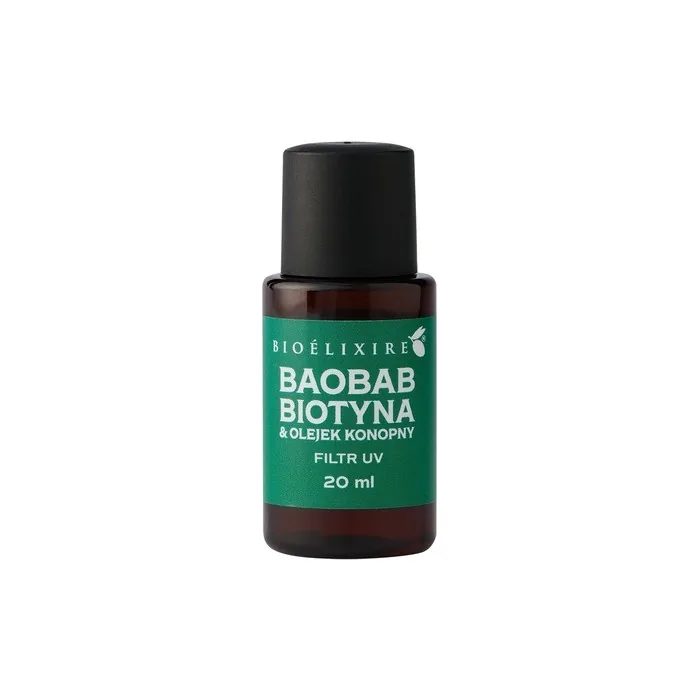 Bioelixire Silicone Hair Serum Baobab + Biotin & Hemp Oil 20ml
