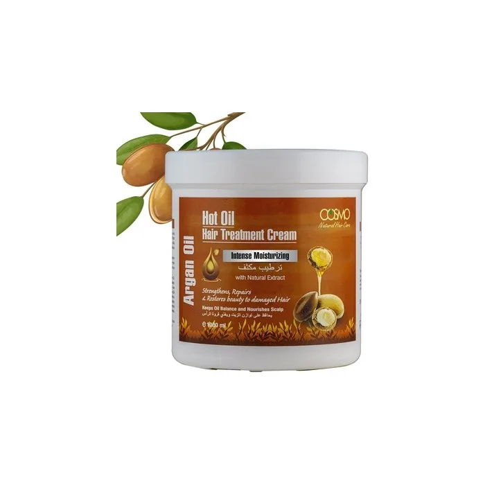 Cosmo Cosmetics Hot Oil Hair Treatment Cream Argan Oil 1000ml