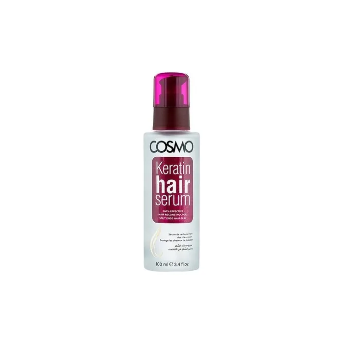 Cosmo Cosmetics Keratin Hair Serum 100ml With Pvc Box