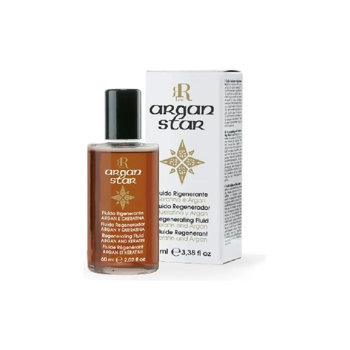 Rr Line Argan Star Regenerating Fluid with Argan and Keratin 2.02 Oz
