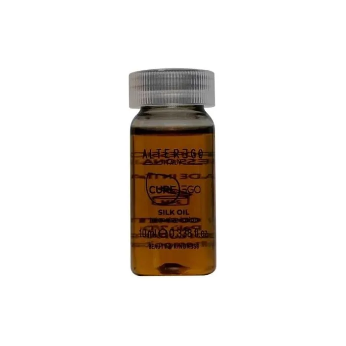 Alterego CurEgo Silk Oil Intensive Lotion 10ml x 12 - Intensive Anti-Frizz Treatment with Rinse
