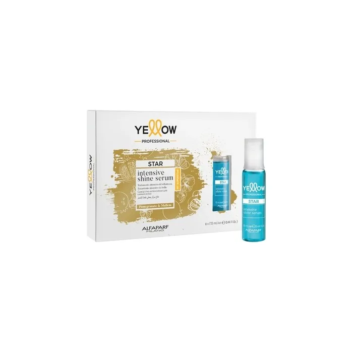Yellow Alfaparf Yellow Star Intensive Shine Serum - 13ml