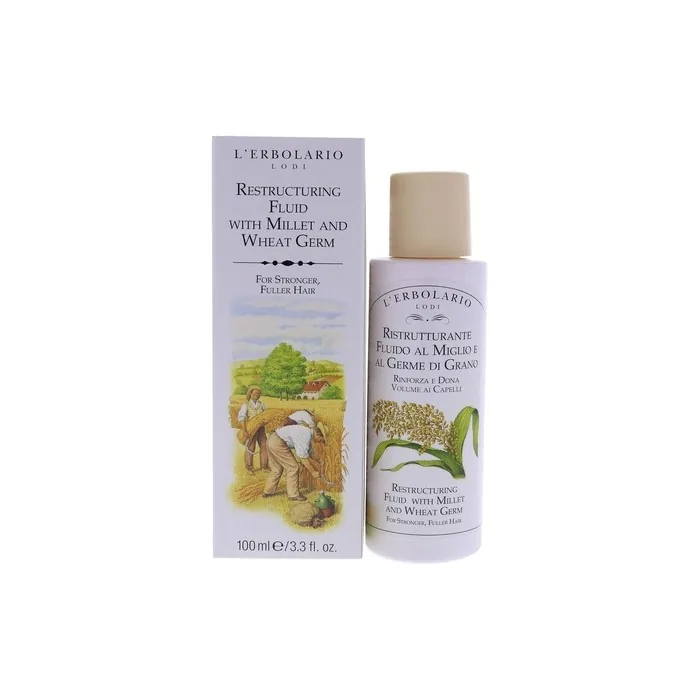 L'Erbolario Fluid Restructuring with Millet and Wheat Germs 100ml