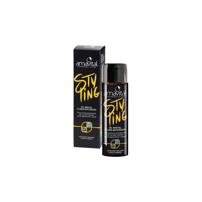 Oficine Cleman Amavital Styling Oil Non-Oil Anti-Frizz Fluid 200ml